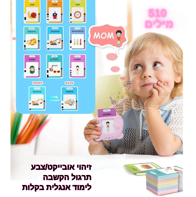 מכונת למידה מדברת לילדים